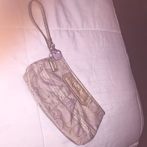 Coach wristlet